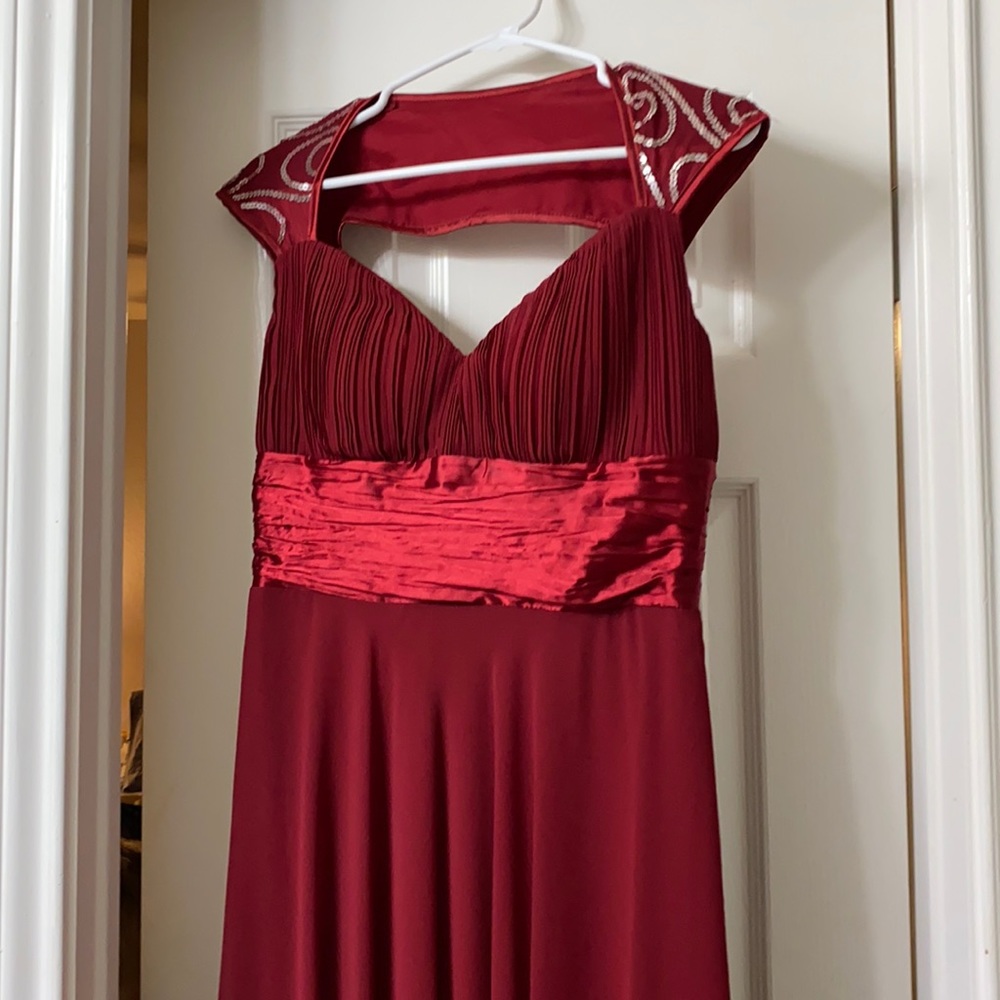 Ever Pretty Red Bridesmaid Dress